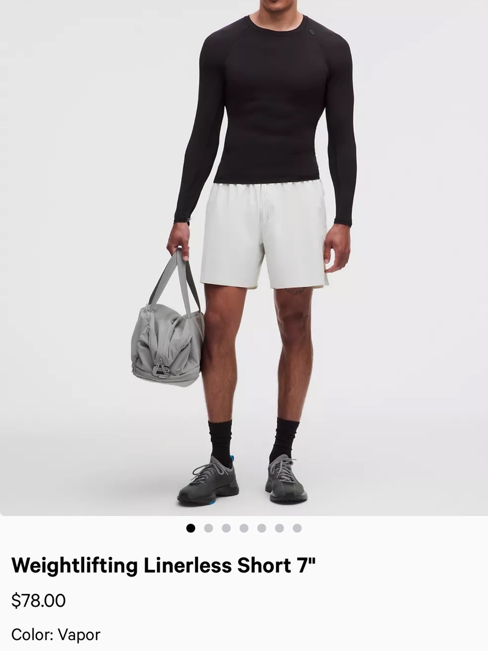 Never worn lululemon athletica Men's Shorts in Vapor White